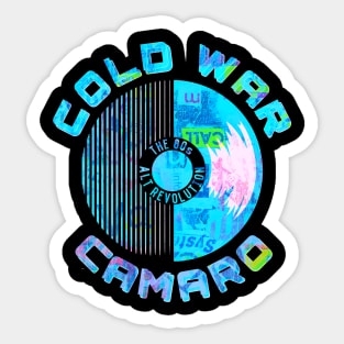 CWC Blue Graffiti Sticker